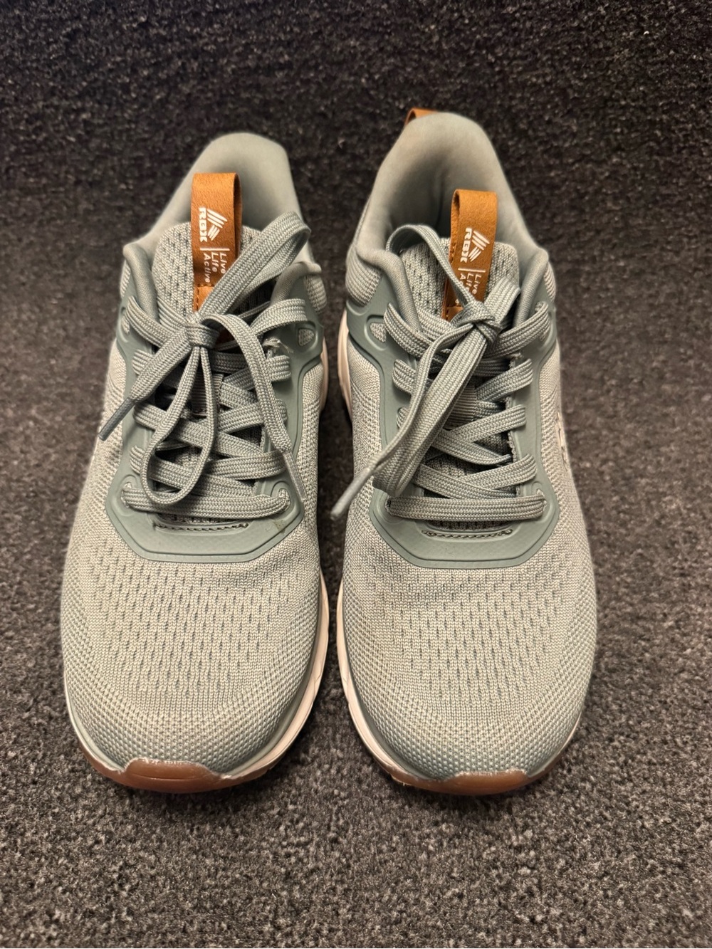 RBX Active Women’s Sneakers Sage Green Mesh Running Shoes Size 7.5